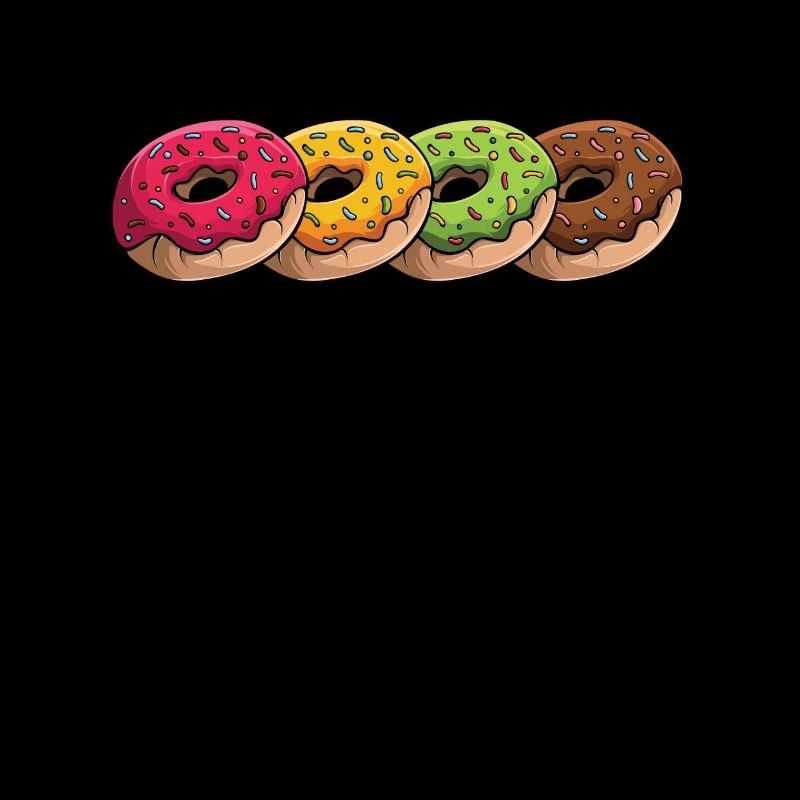 Donut Regenbogen Donut glasiert Maker Liebhaber Donut