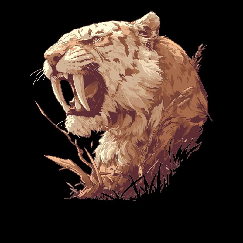 Saber-Toothed Tiger Sabertooth Tiger