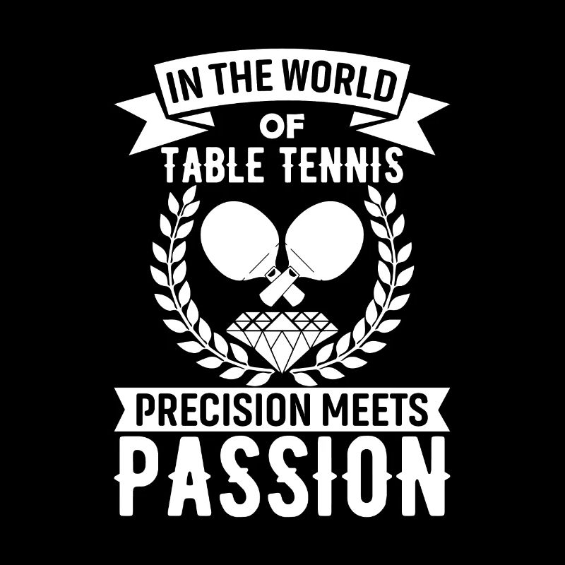 Dans le monde du tennis de table, la précision rencontre la passe