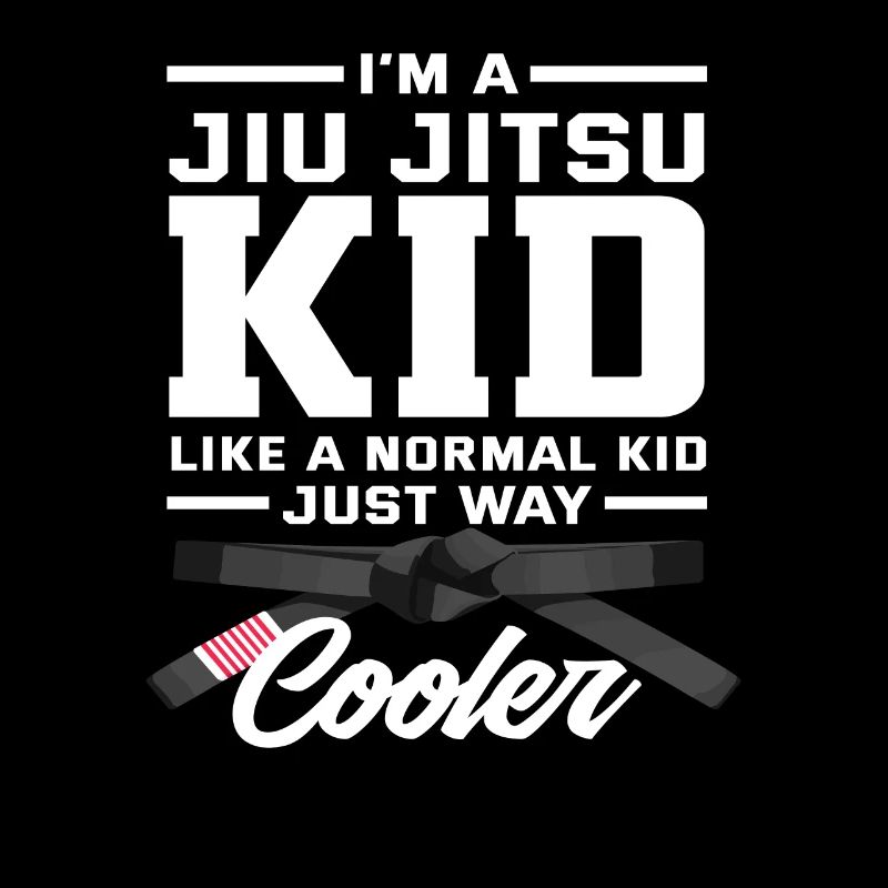 Je suis un enfant de Jiu Jitsu beaucoup plus cool
