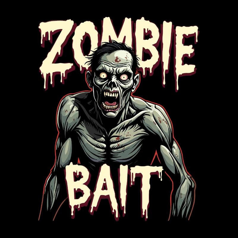 Conception de zombie d’Halloween