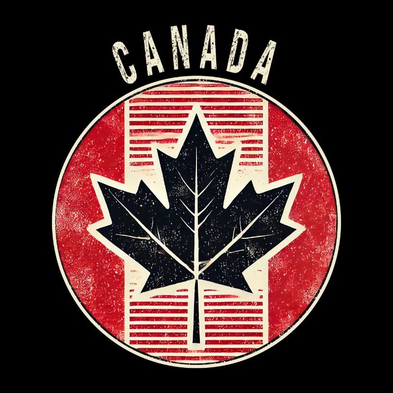 Motif de feuille d'érable du Canada