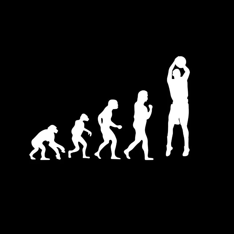 Basketball Tshirt B-Ball Dunking Rebound Player