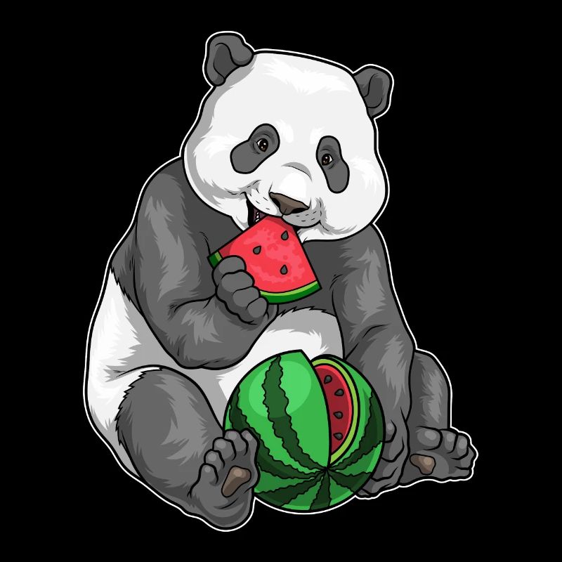 Panda Pastèque