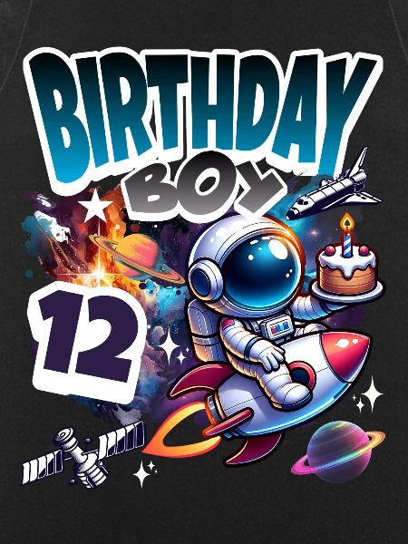 Astronaut 12th Birthday Space