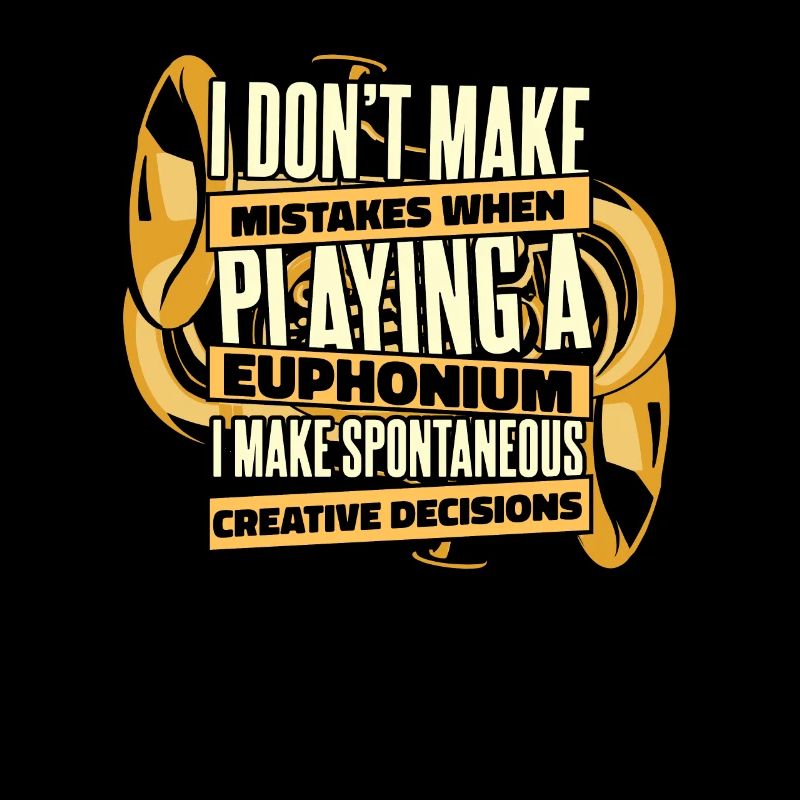 Ich mache keine Fehler, wenn ich ein Euphonium spiele