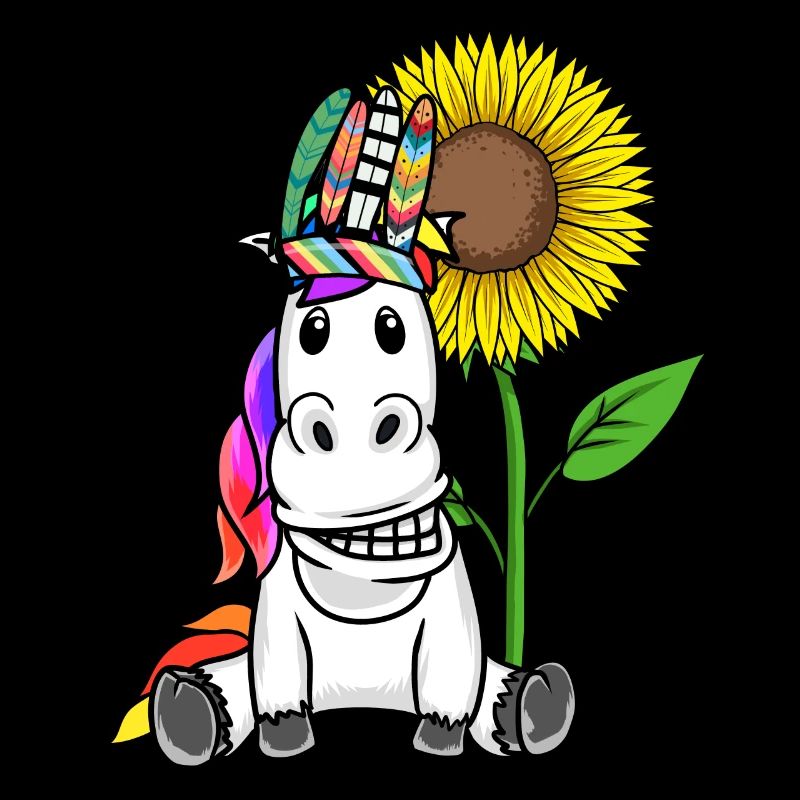 Hippie Cheval Cheval Tournesol Cavalier