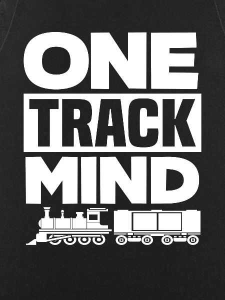 Single-track idea: railway, train