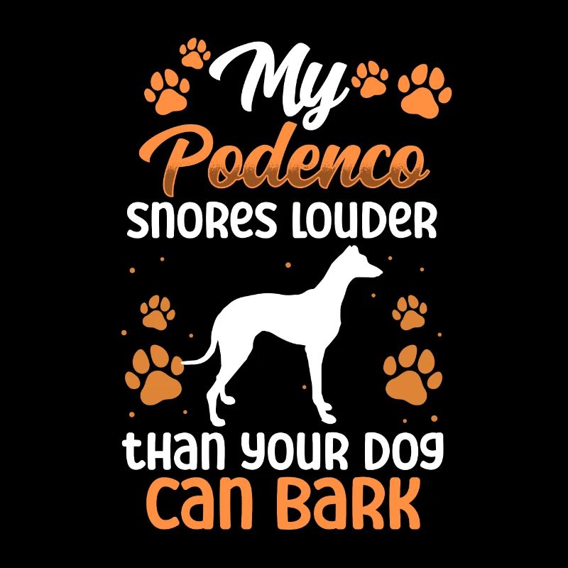 Podenco ronfle bruyamment Lévrier Podenco