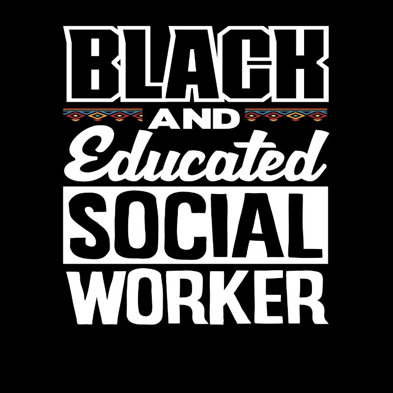 Travailleuse sociale noire et instruite