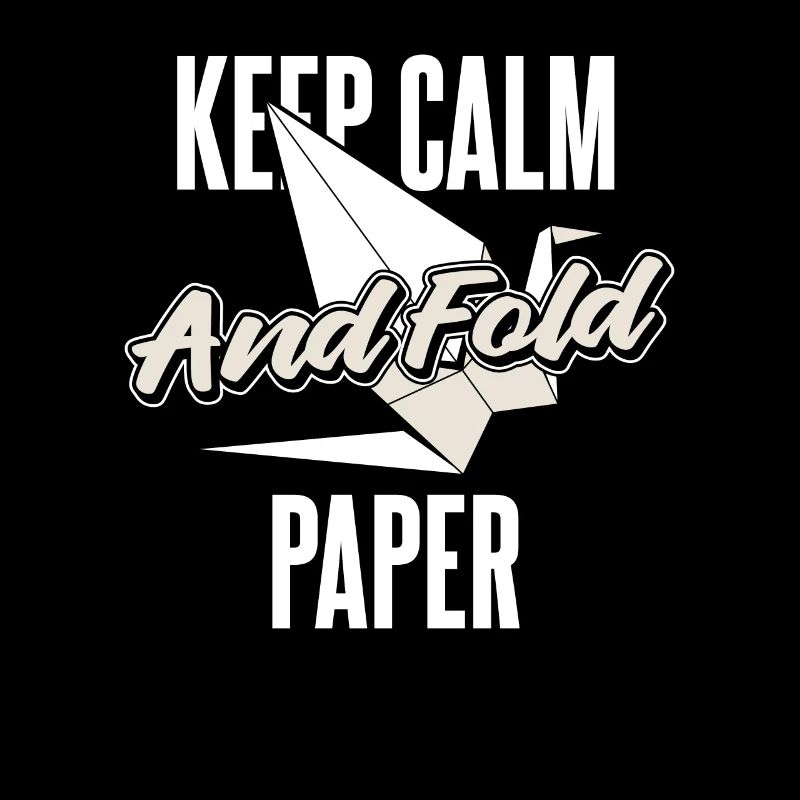 Keep Calm And Fold Paper Folding Owl Paper Crane