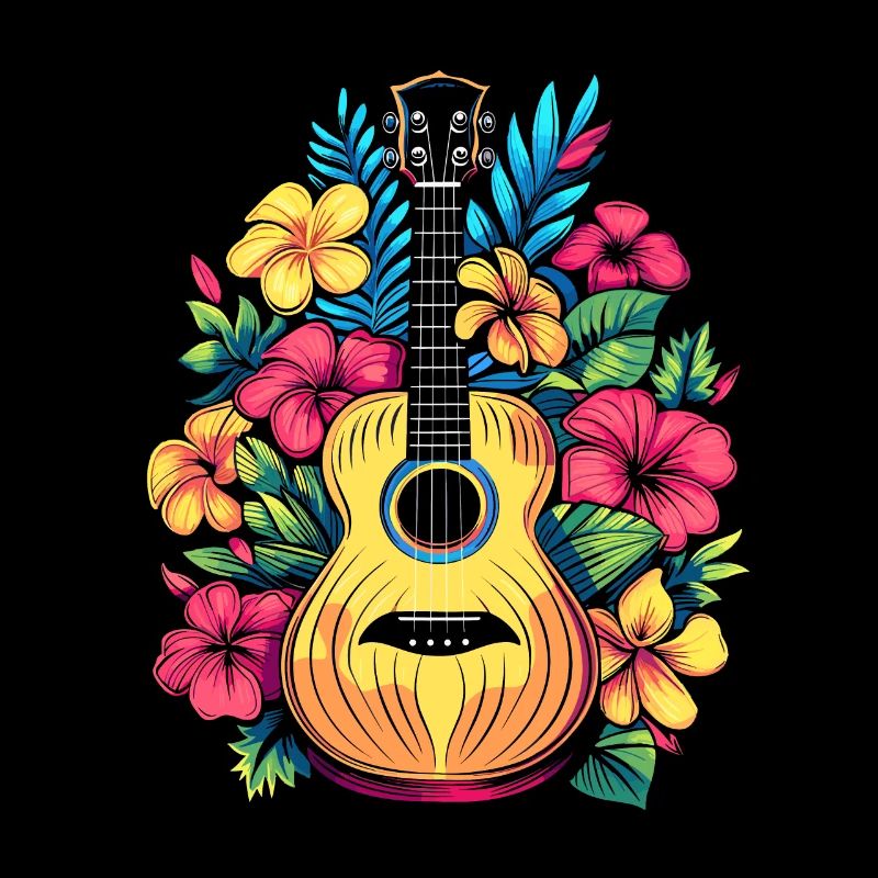 Ukulele Comic Look