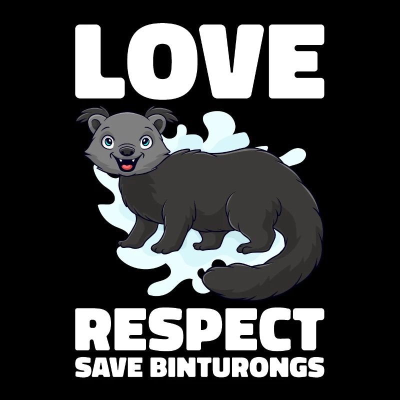 Binturong Marderbär Schleichkatze
