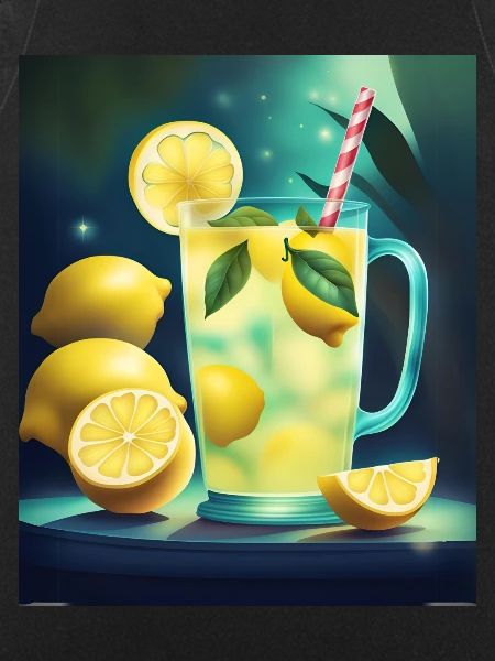 Glaskrug Limonade