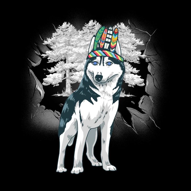Chamans Husky Chaman Loup Loups