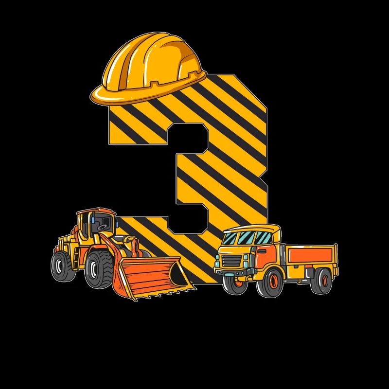 kiBâtiment équipe de construction construction casque camion chargeuse sur pneus 3 ans