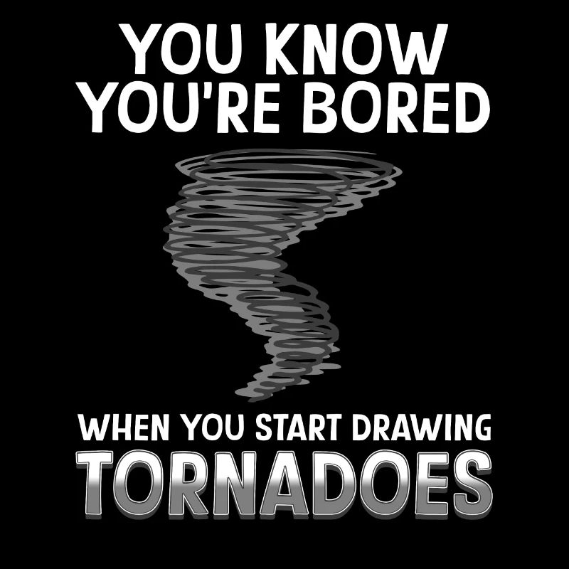 Drôle Science Humour Nerd Geek Tornade