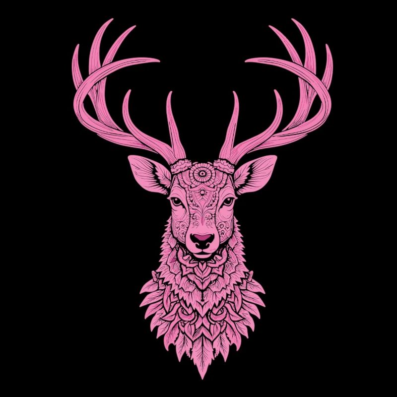 Mandala Deer Deer Mystical Madalas