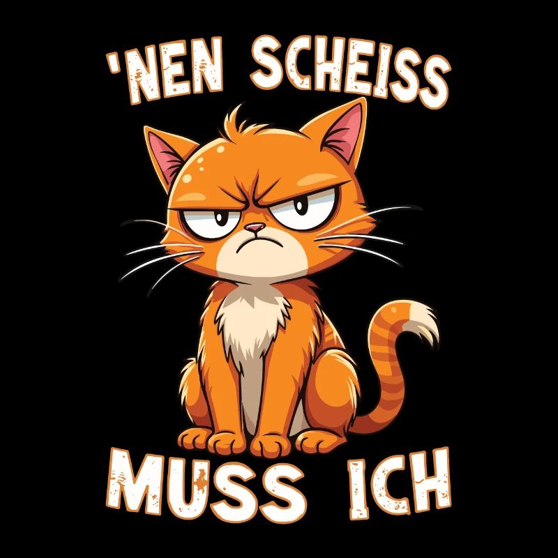 Nen Scheiss Muss Ich Katze