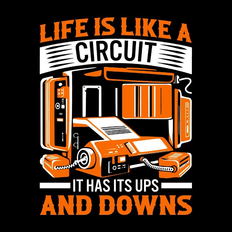 La vie est comme un circuit ; Il y a des hauts et des bas !