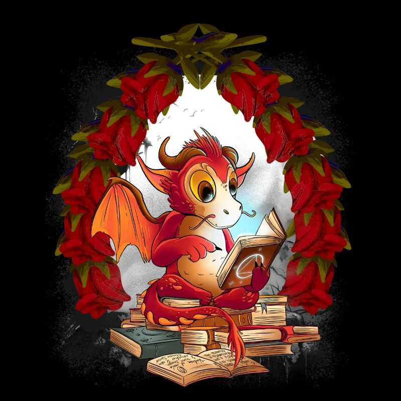 Dragon Noël Conte de fées Lecture Noël Noël