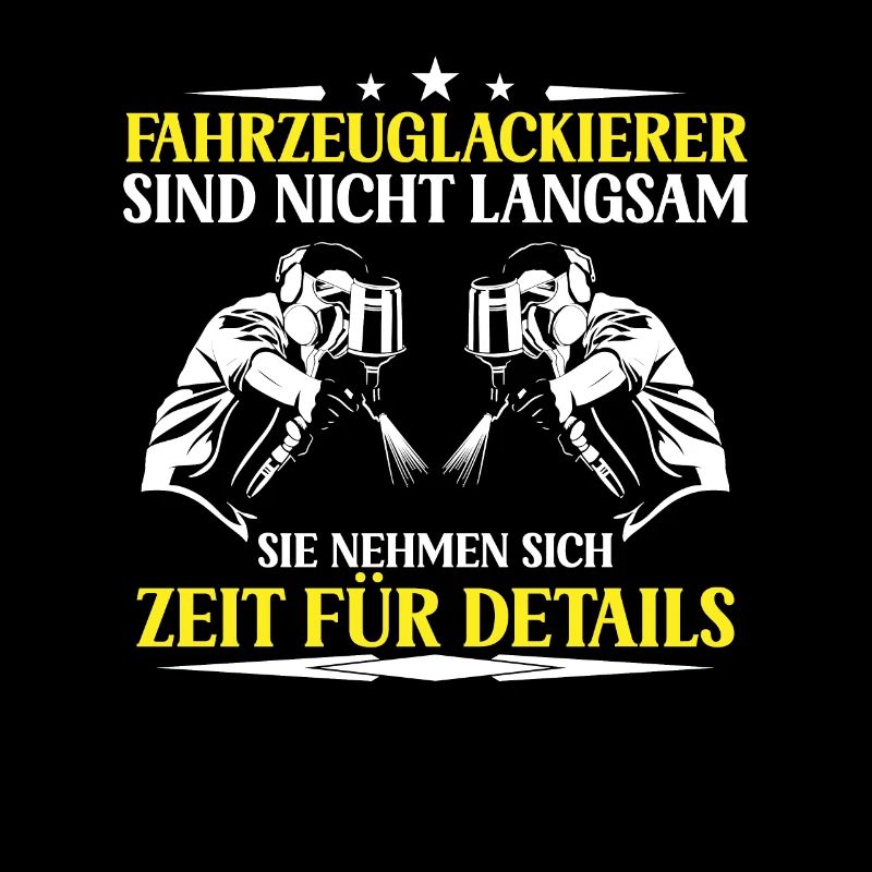 Fahrzeuglackierer sind nicht langsam Lackierer