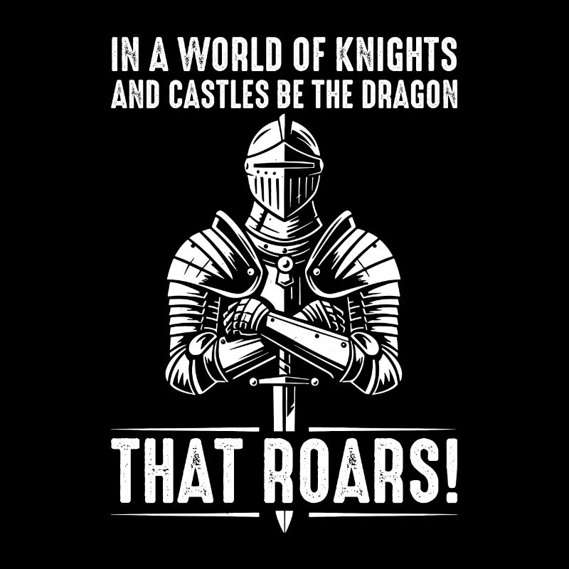 Dans un monde de chevaliers et de châteaux, soyez le dragon