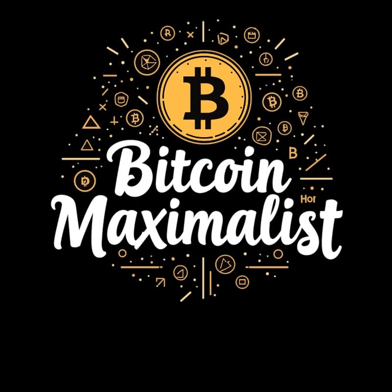 Bitcoin Maximalist – Stylish Crypto Design