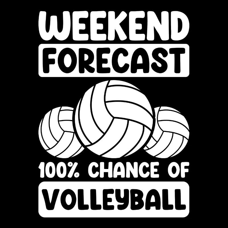 Prévisions du week-end Bump Set Spike Funny Volleyball