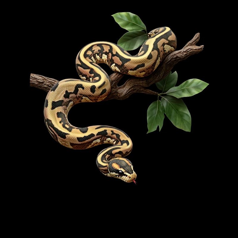 Königspython Schlangen Liebhaber Terrarium Python