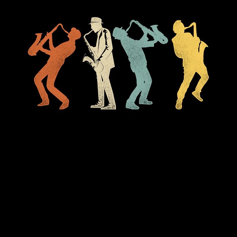 Saxophone Retro Vintage