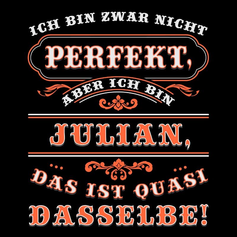 Funny JULIAN for Name Day with Name Name