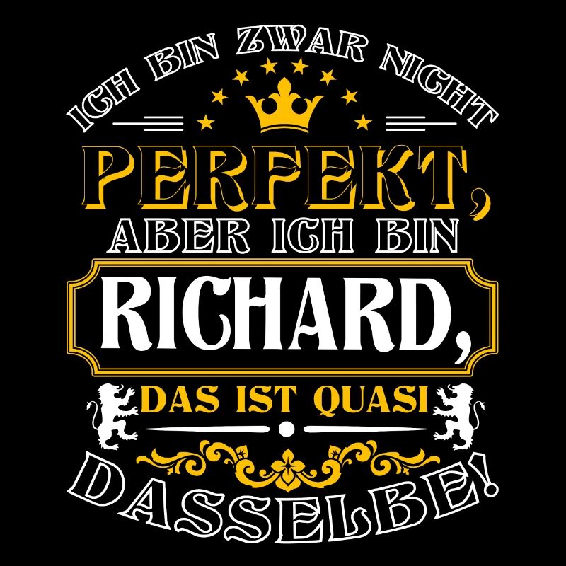 Funny RICHARD for Name Day with Name Name