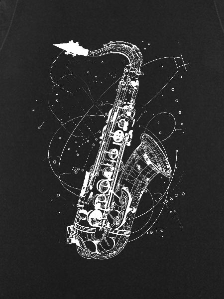 Saxophone Sketch