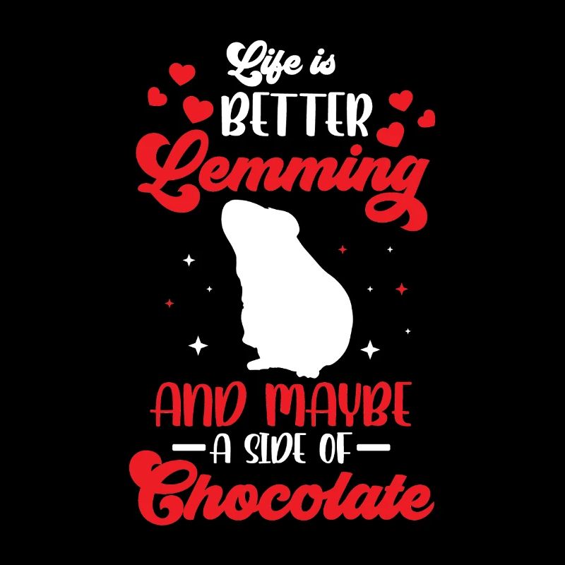 Lemminge und Schokolade Wühlmaus Lemming