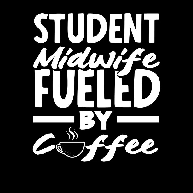 Student midwife driven by coffee
