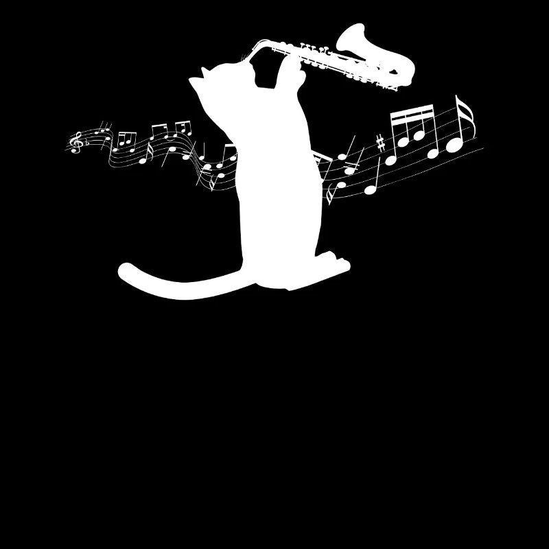 Saxophone Cat