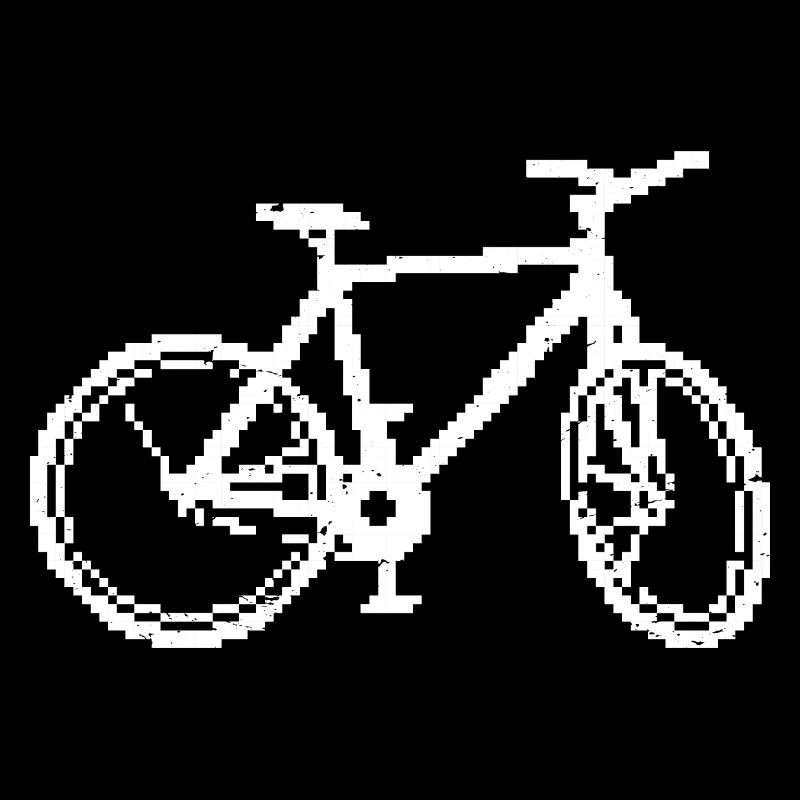 Retro Bicycle Line Art Design