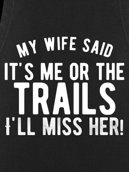 Funny Hiking Slogan