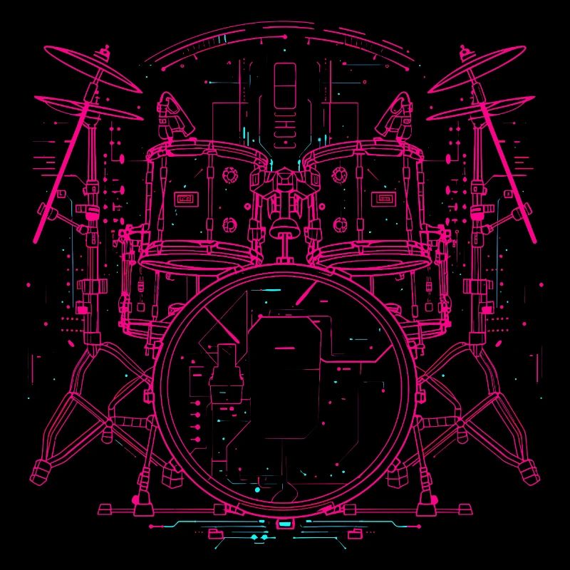 Trapset Line Art