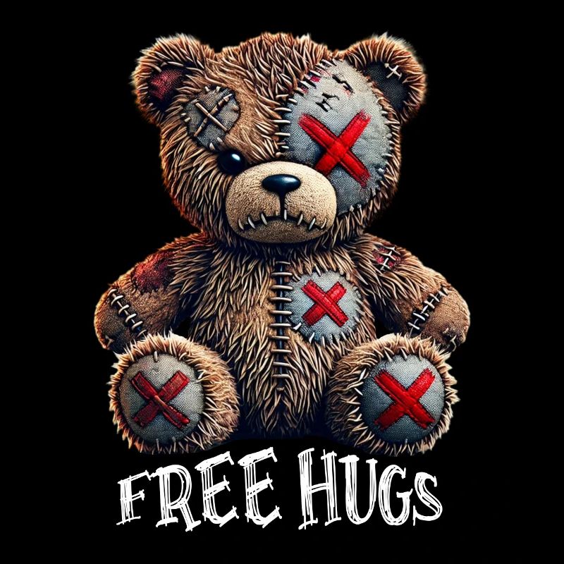 Free Hugs Teddy Bear