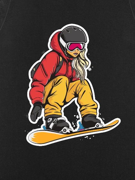 Snowboarder Graphic