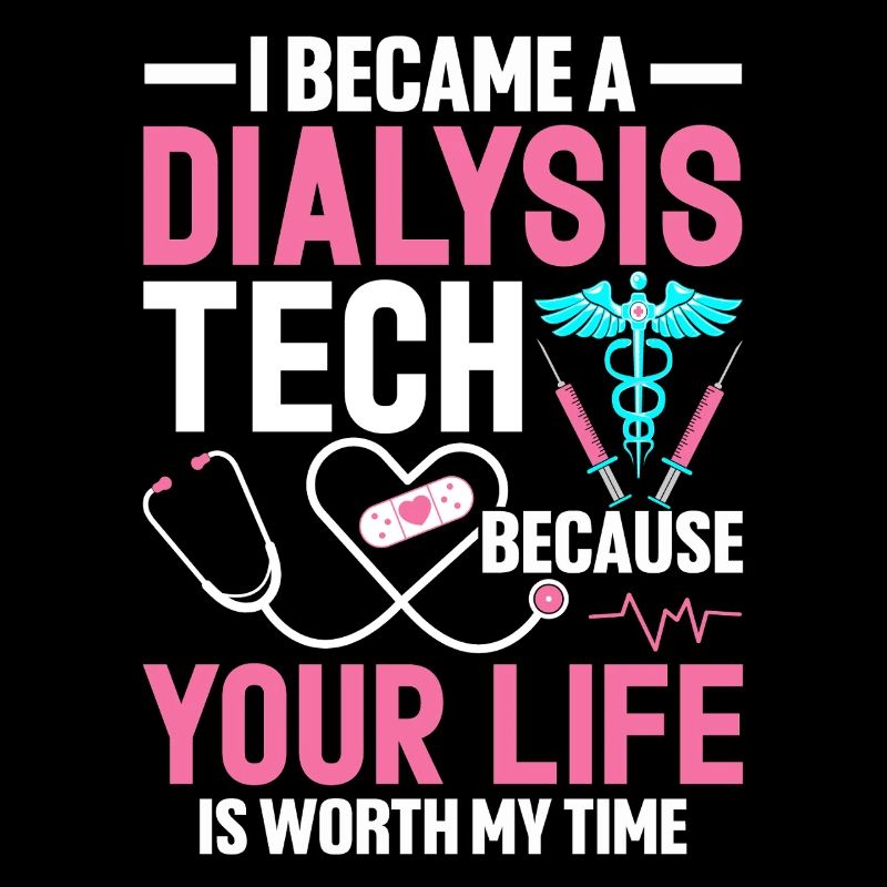 Ich wurde ein Dialysetechniker Lustige Nierendialyse