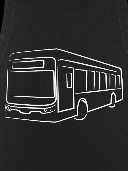 Bus Line Drawing
