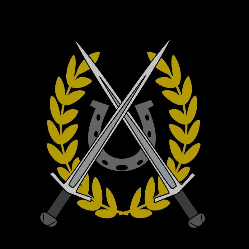 Sword Swords Medieval Warrior Horseshoe