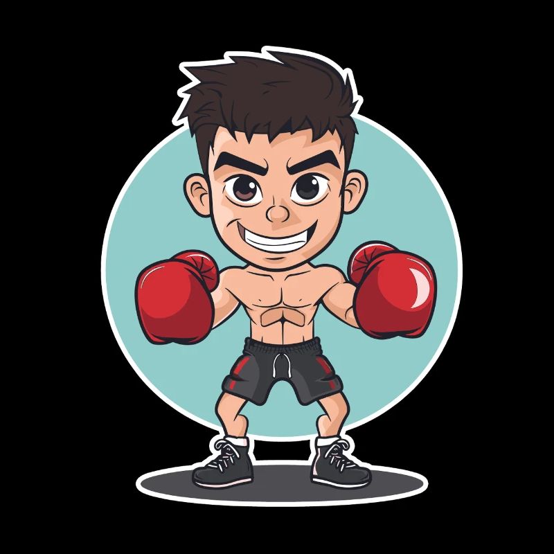 Boxer Comic Look