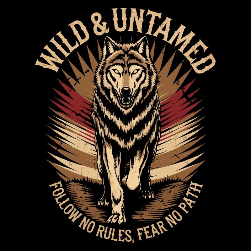 Wild & Undomted - Loup féroce, pas de règles, pas de peur