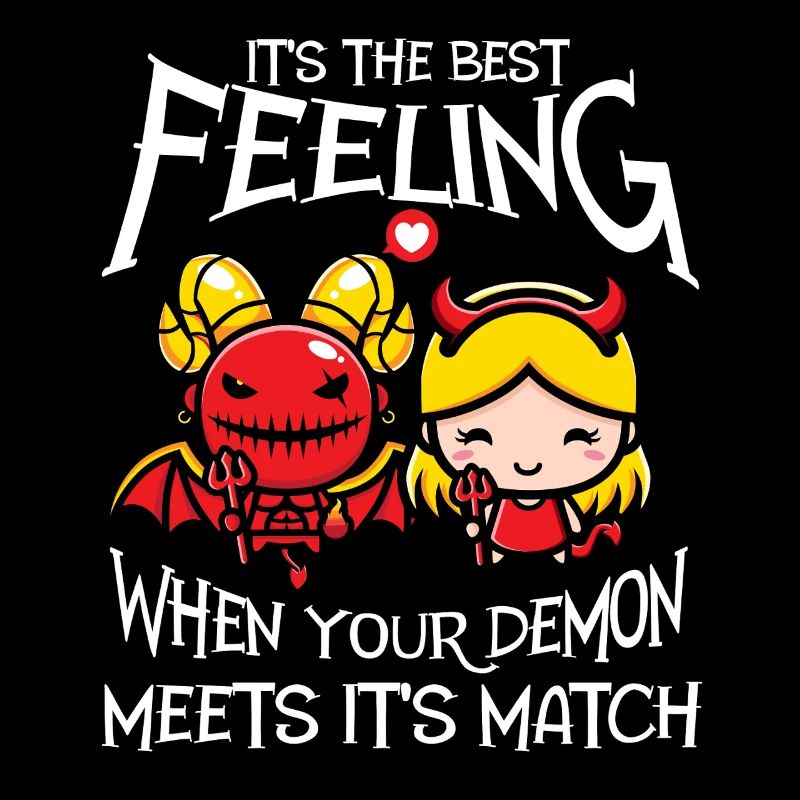 When your demon hits his match! Funny Demon