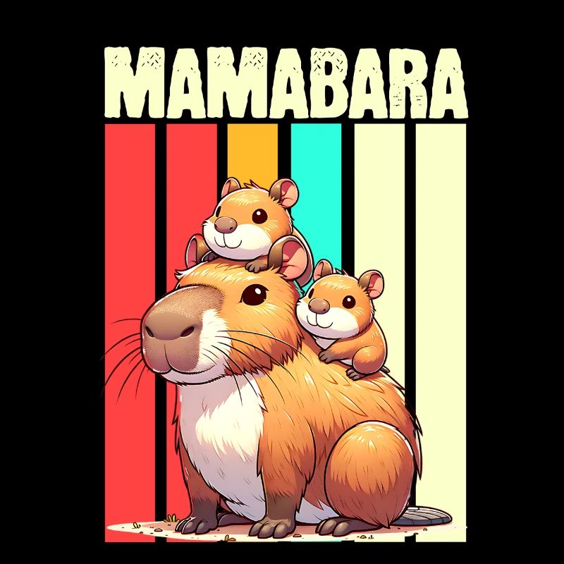 Mamabara Mère Capybara