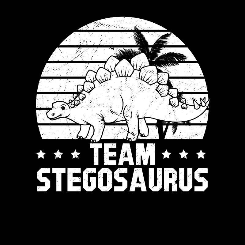 Team Stegosaurus - Dinosaur Funny Dino